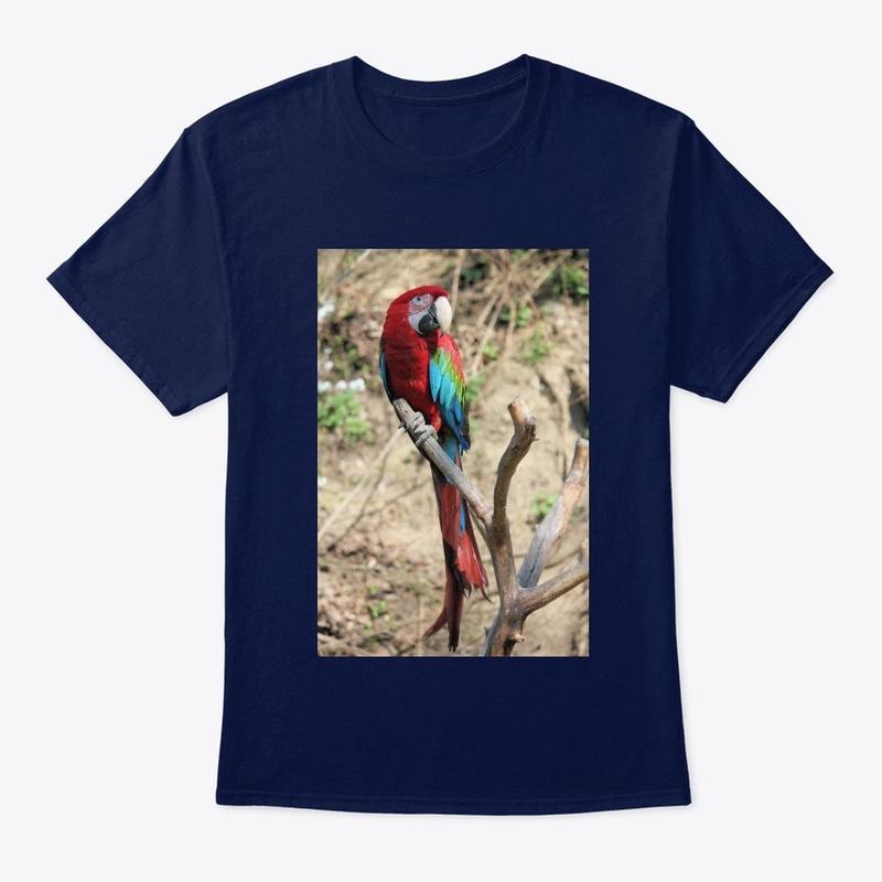 Red Parrot t-shirt