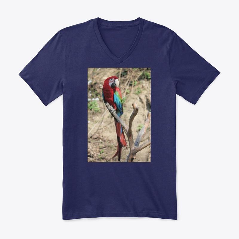 Red Parrot t-shirt